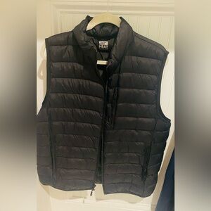Black Puffer Vest